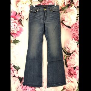 Michael Kors Size 6 Flare denim jeans pants NEW